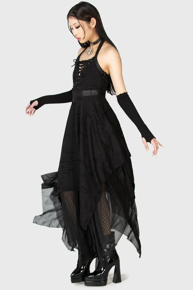 Killstar Badlands Dress Women Maxi