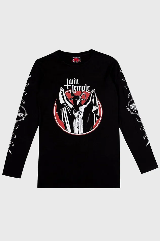 Killstar Baphomette Long Sleeve Top Women Long Sleeves