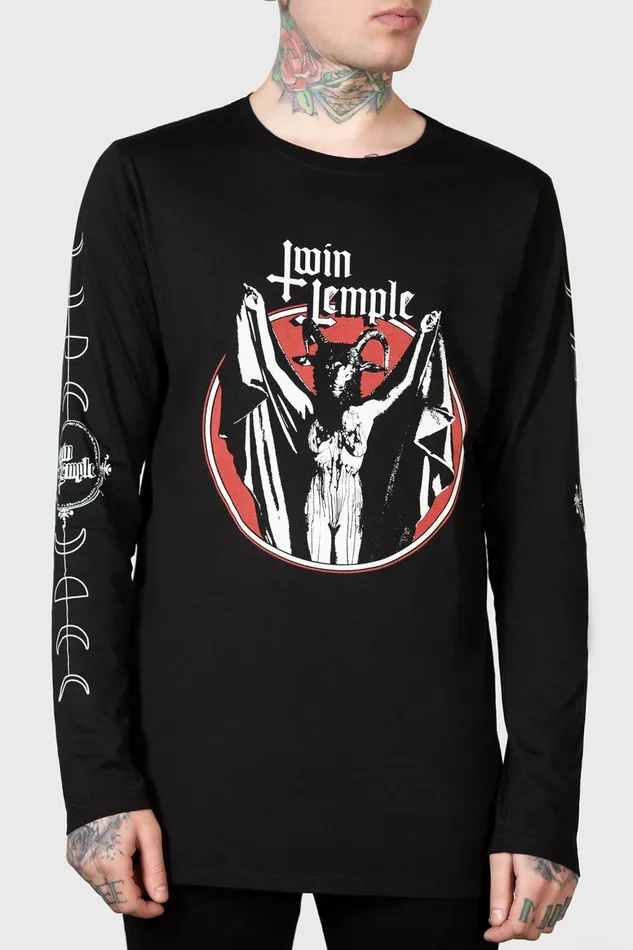 Killstar Baphomette Long Sleeve Top Women Long Sleeves