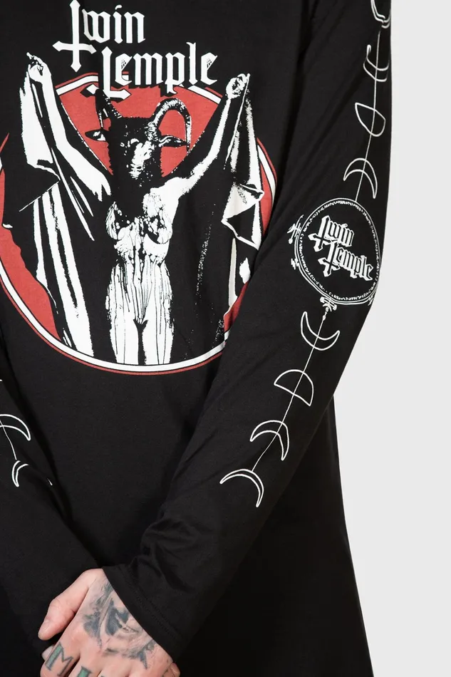 Killstar Baphomette Long Sleeve Top Women Long Sleeves
