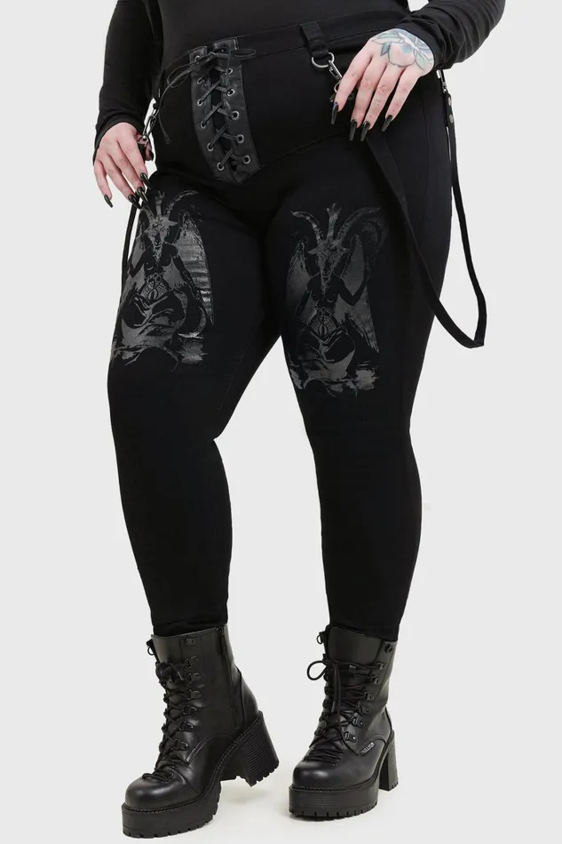 Killstar Baphster Jeans Women Trousers and Jeans