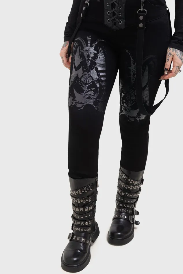 Killstar Baphster Jeans Women Trousers and Jeans