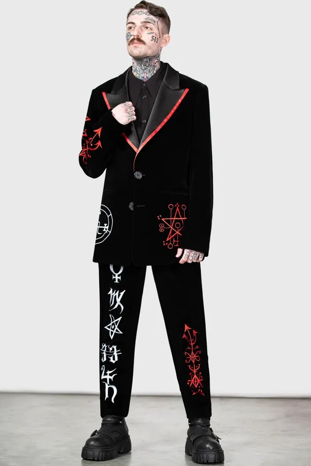 Killstar Beelzebub Jacket Women Velvet