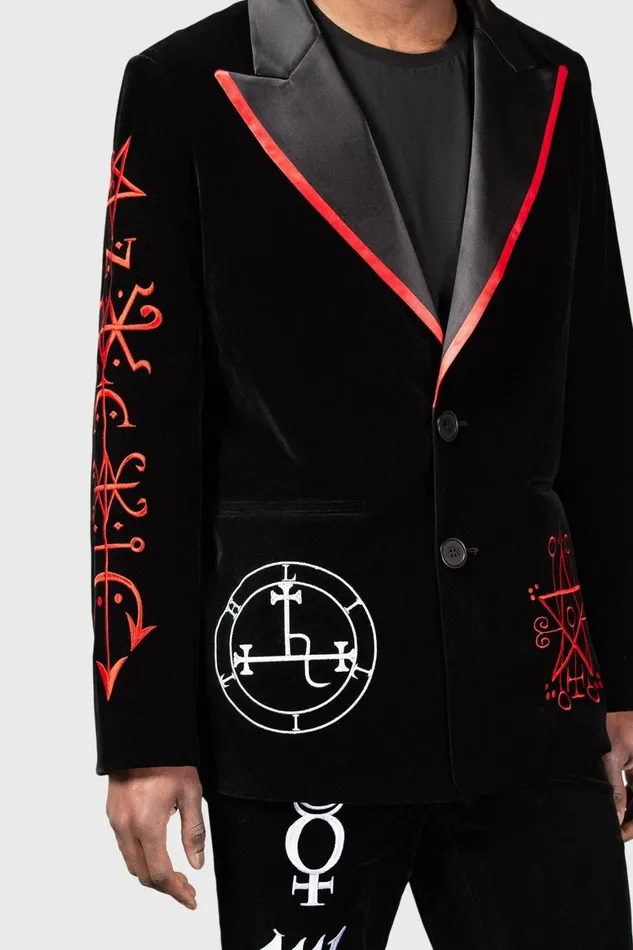 Killstar Beelzebub Jacket Women Velvet