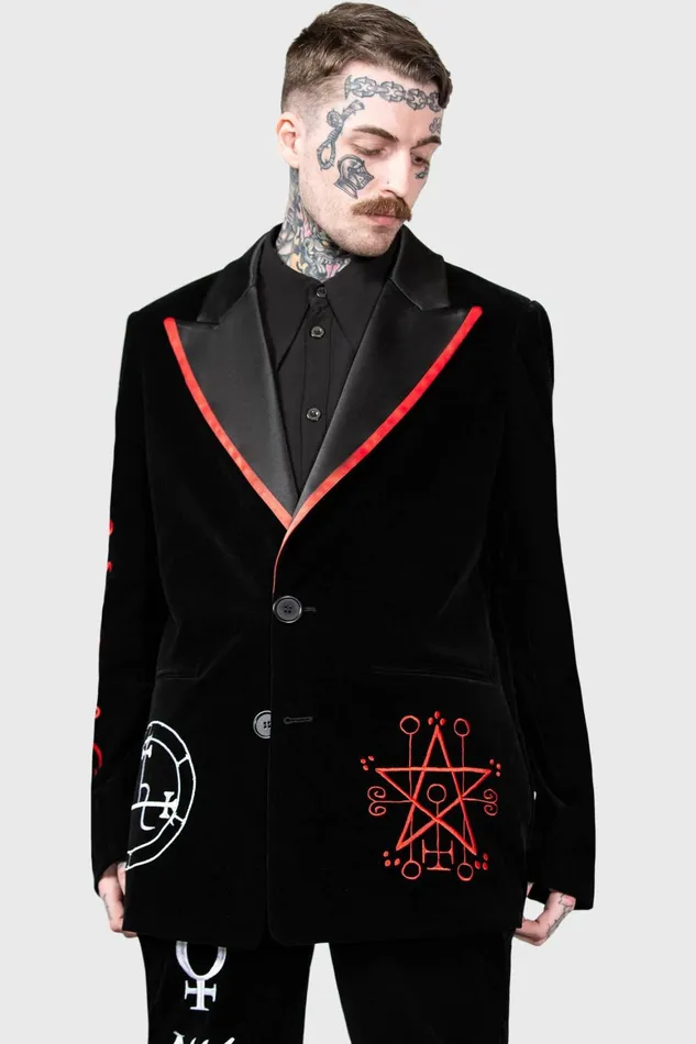 Killstar Beelzebub Jacket Women Velvet