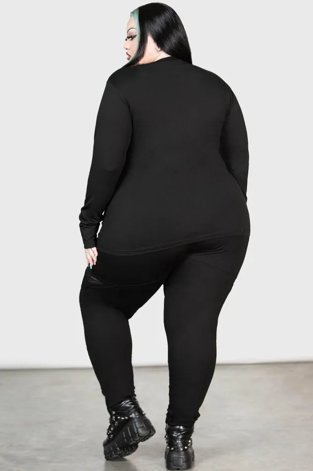 Killstar Blind Mind Long Sleeve Top Women Long Sleeves