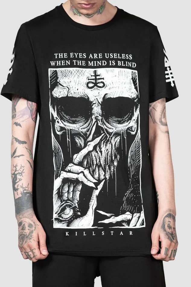 Killstar Blind Mind TShirt B Men TShirts and Vests