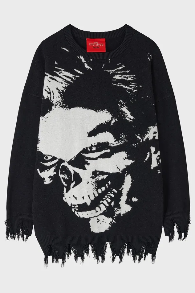 Killstar Blood Sucker Sweater Men Knitwear