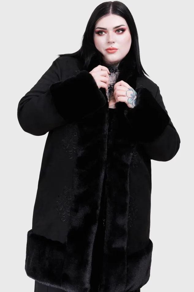 Killstar Bloodthorn Coat Women Jackets and Coats