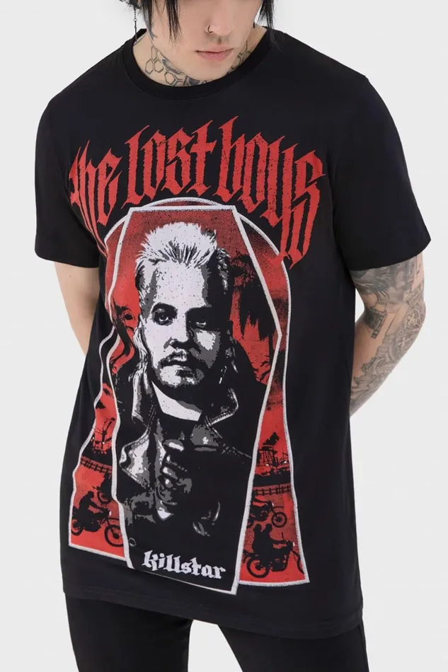 Killstar Boardwalk T Shirt Men Graphic Tops
