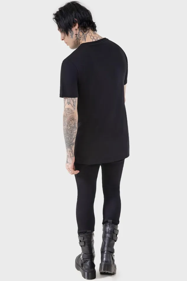 Killstar Boardwalk T Shirt Men Graphic Tops