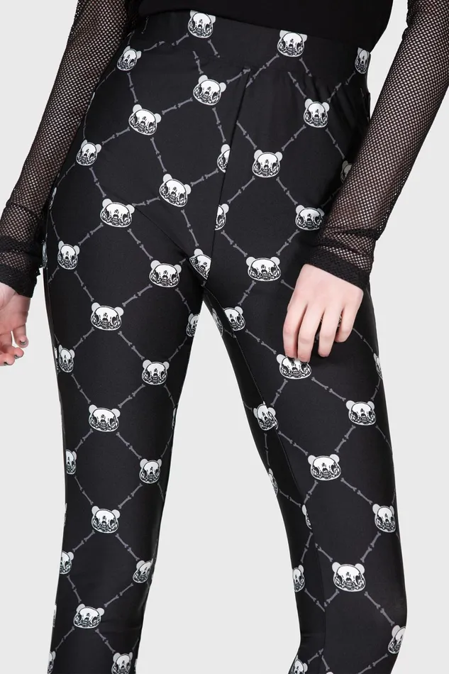 Killstar Bone To Pick Leggings Women Chill Out