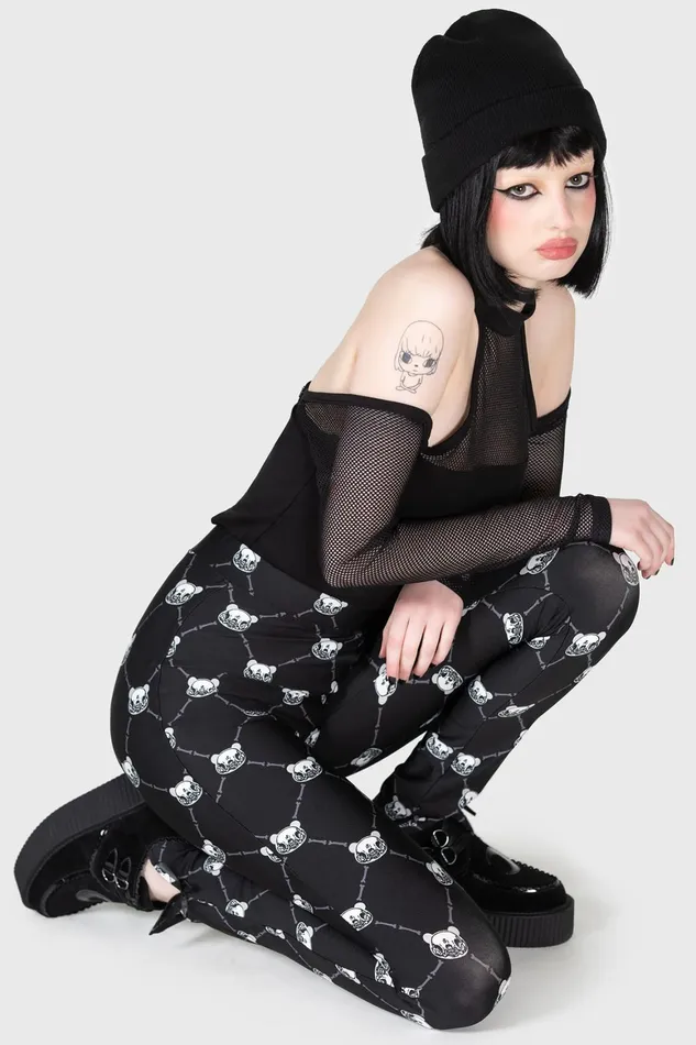 Killstar Bone To Pick Leggings Women Chill Out