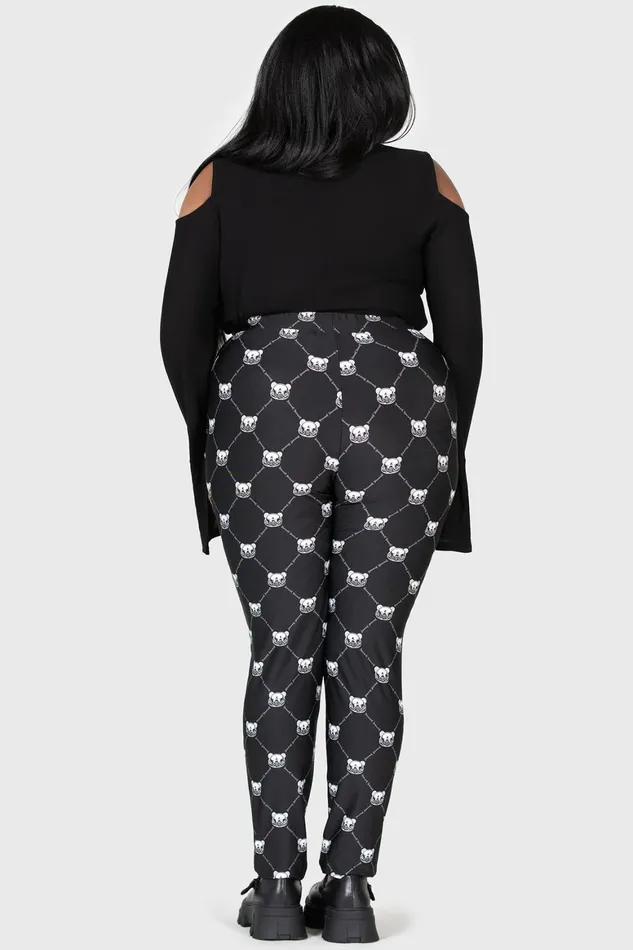 Killstar Bone To Pick Leggings Women Chill Out