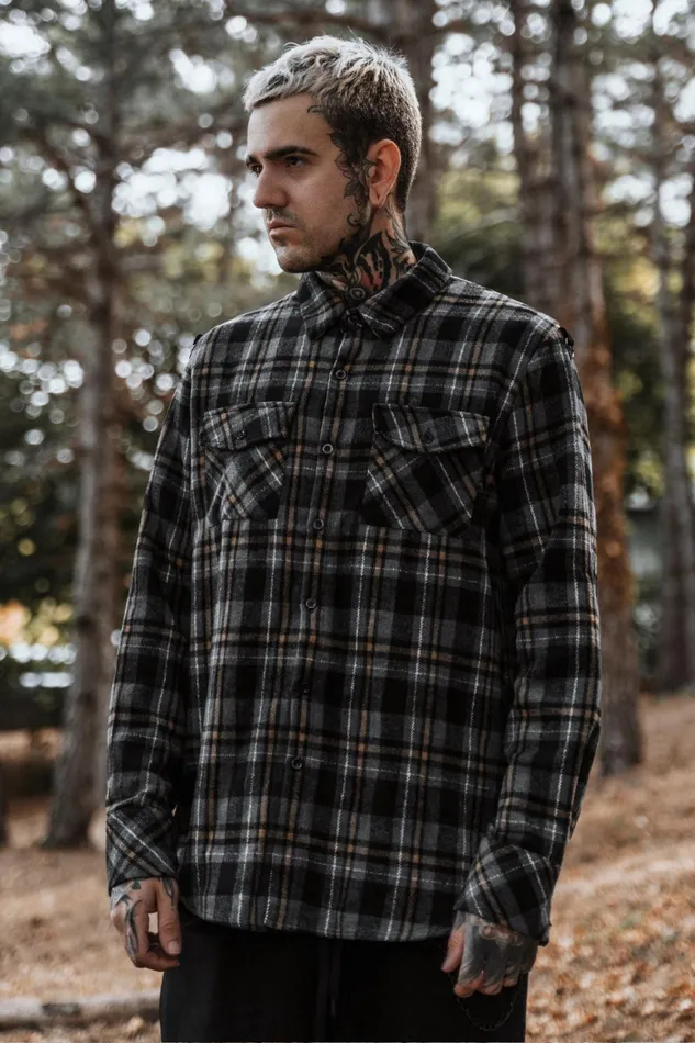 Killstar Burning Light Shirt Men Basics