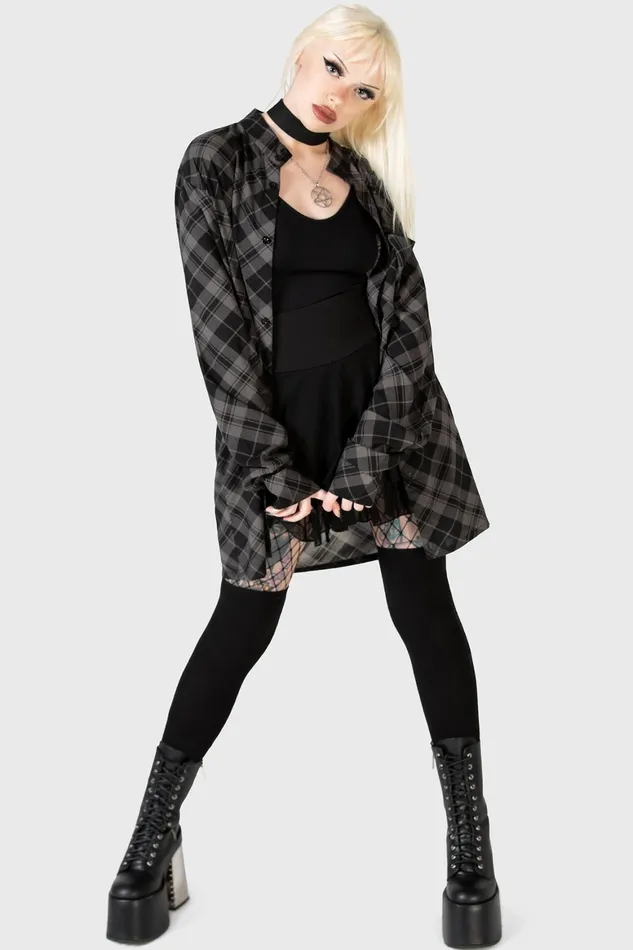 Killstar Cain Shirt Women Shirts and Blouses