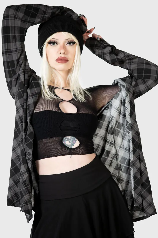 Killstar Cain Shirt Women Shirts and Blouses