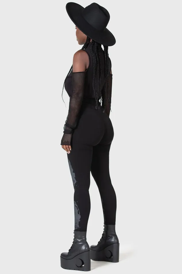 Killstar Candelabrum Leggings Women Leggings