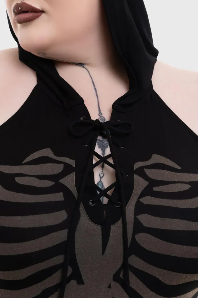 Killstar Catacomb Dress Women Maxi