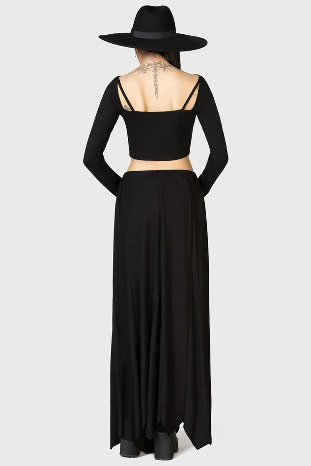 Killstar Celestial Night Crop Top Women Basics