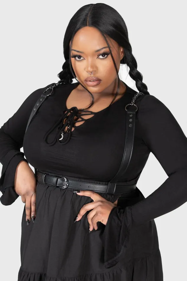 Killstar City Of Moon Harness Women Harnesses and Belts