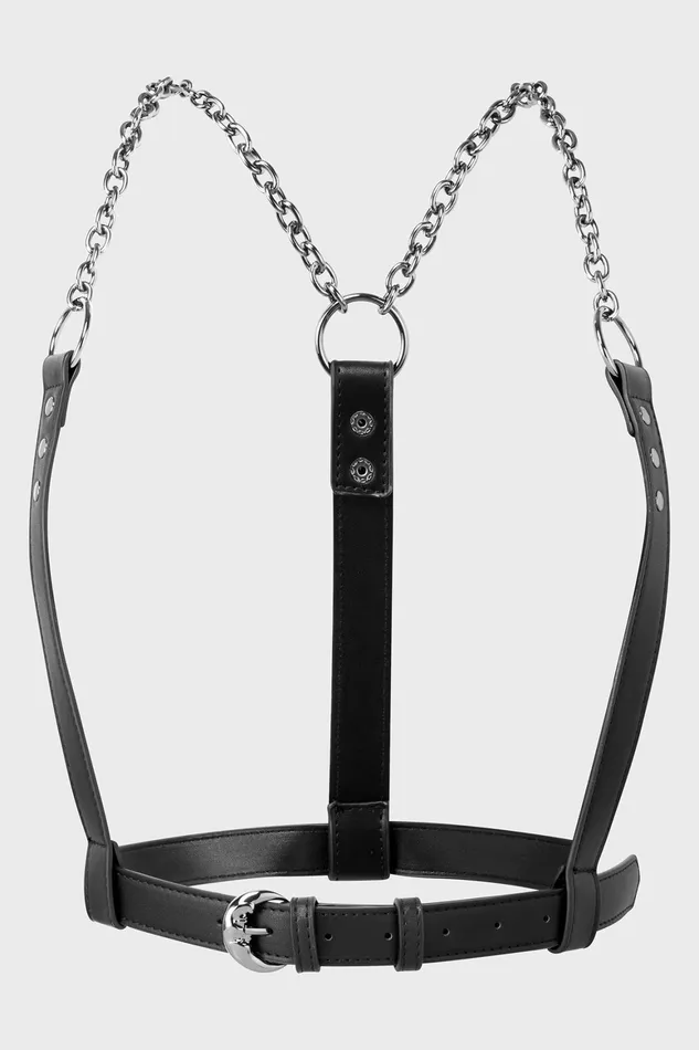 Killstar City Of Moon Harness Women Harnesses and Belts