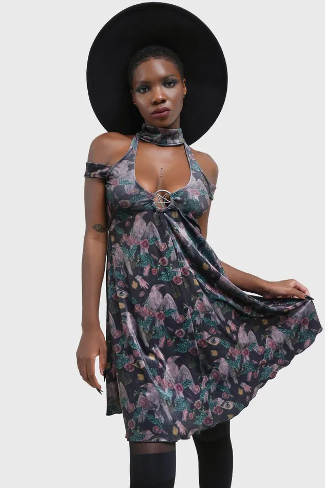 Killstar Corax Dress Women Mini