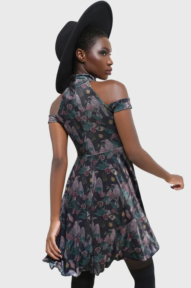 Killstar Corax Dress Women Mini
