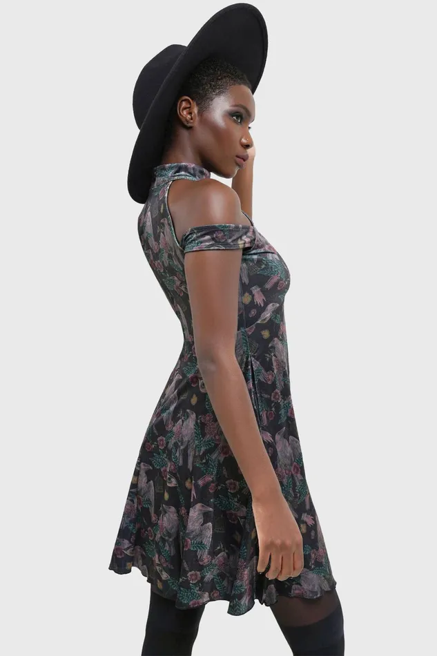 Killstar Corax Dress Women Mini