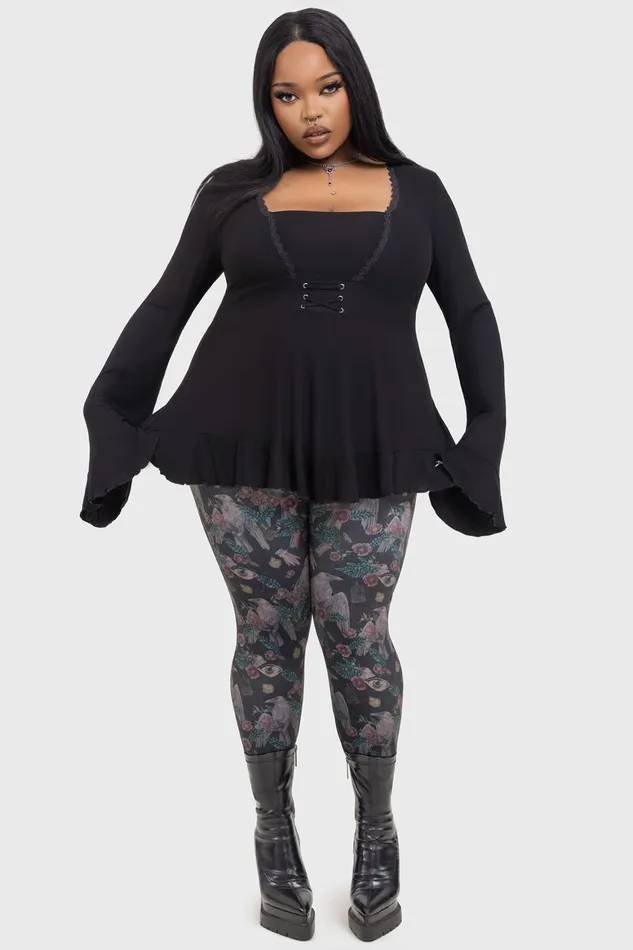Killstar Corax Leggings Women Leggings