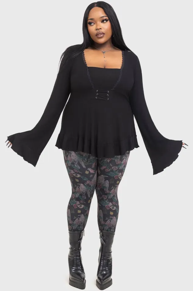 Killstar Corax Leggings Women Leggings