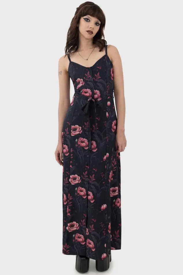 Killstar Cottage Chorus Maxi Dress Women Maxi