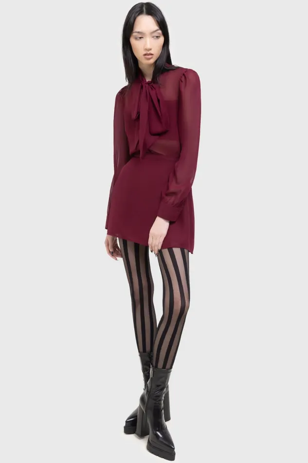 Killstar Crimson Oracle Blouse Women Basics