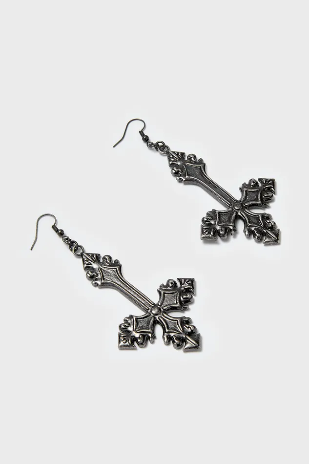 Killstar Crossed Fates Earrings Women Earrings