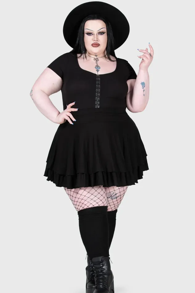 Killstar Cruel Irony Skirt Women Mini Skirts