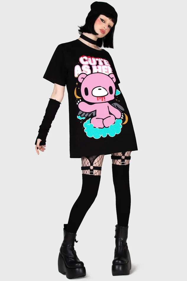 Killstar Cute As Hell TShirt Men TShirts and Vests