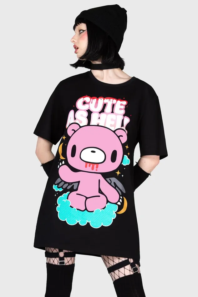 Killstar Cute As Hell TShirt Men TShirts and Vests
