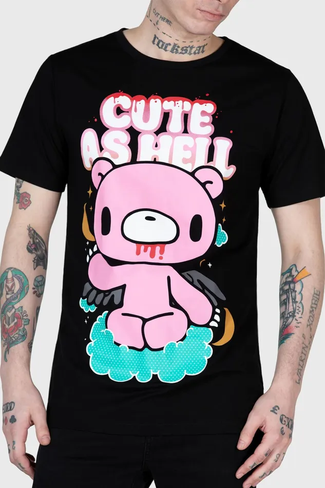 Killstar Cute As Hell TShirt Men TShirts and Vests