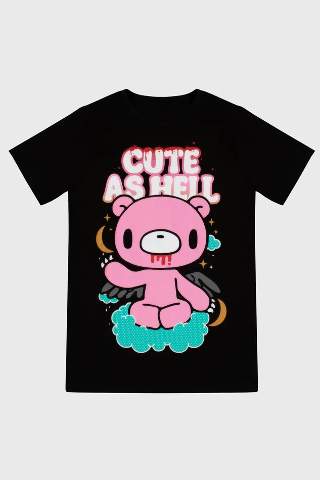 Killstar Cute As Hell TShirt Men TShirts and Vests