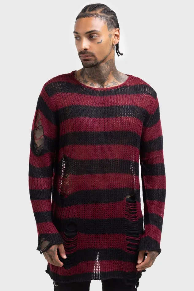 Killstar Dahlia Knit Sweater Men Knitwear
