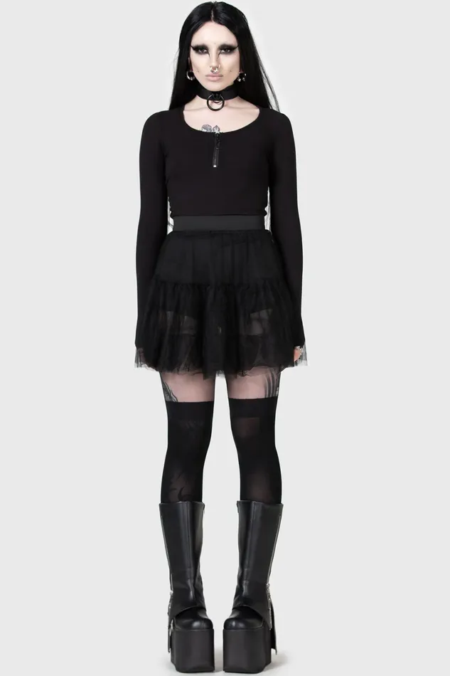 Killstar Dance All Night Mini Skirt Women Mini Skirts