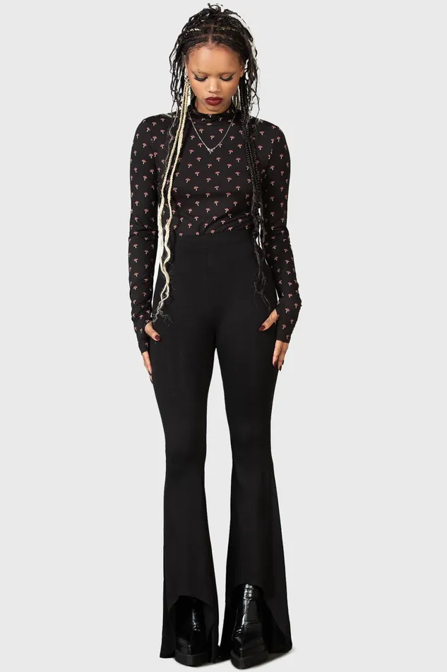 Killstar Dapperling Long Sleeve Top Women Long Sleeves