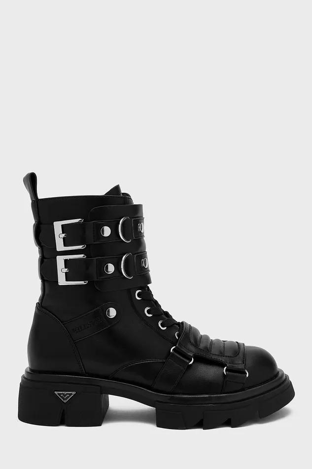 Killstar Dark Machine Boots Women Flats and Trainers