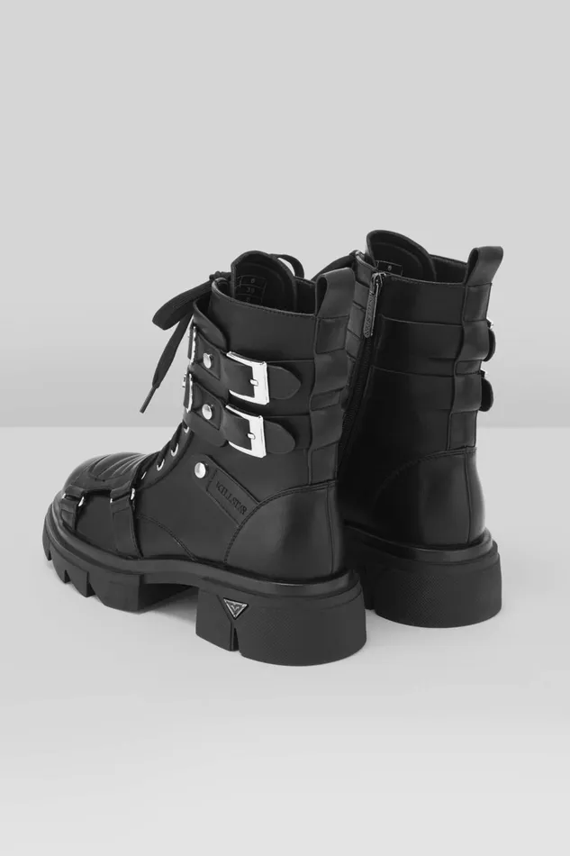 Killstar Dark Machine Boots Women Flats and Trainers