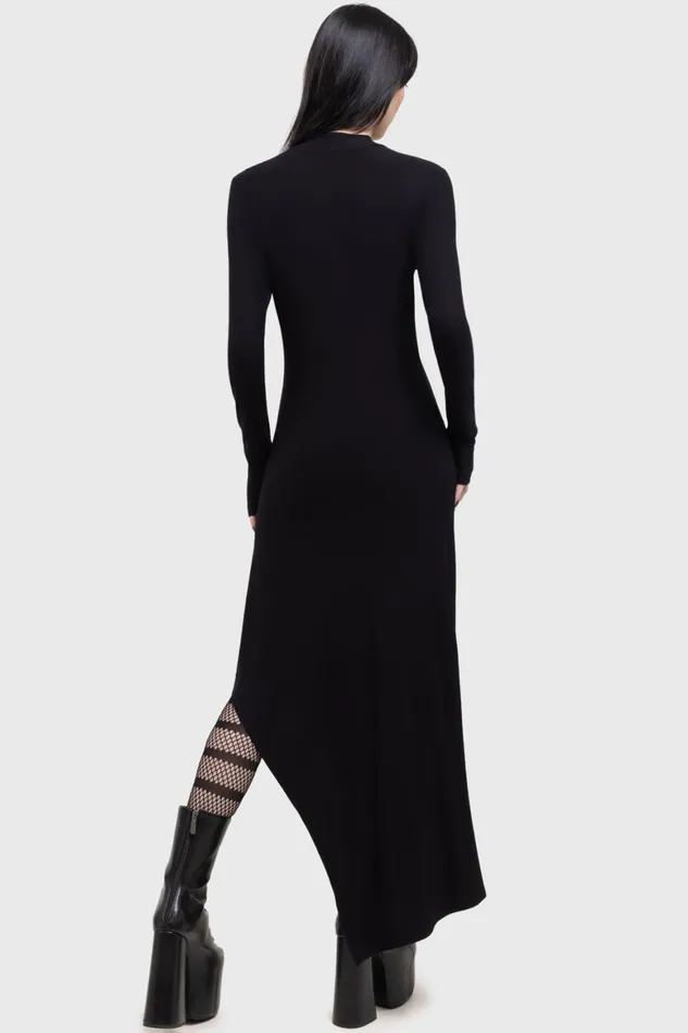 Killstar Dark Presence Dress Women Midi