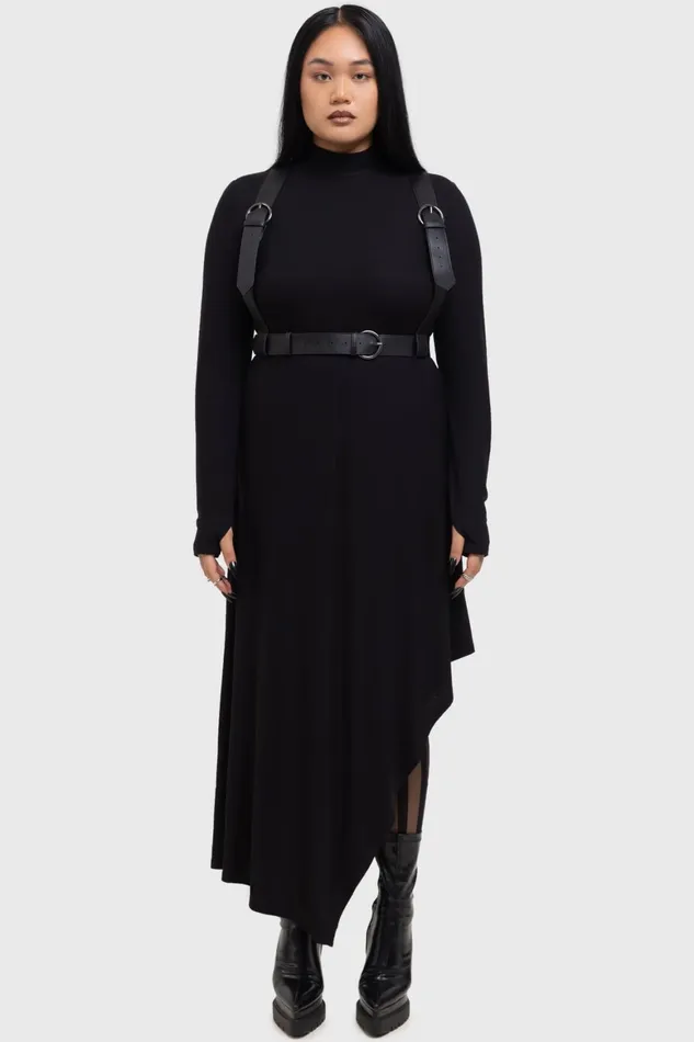 Killstar Dark Presence Dress Women Midi