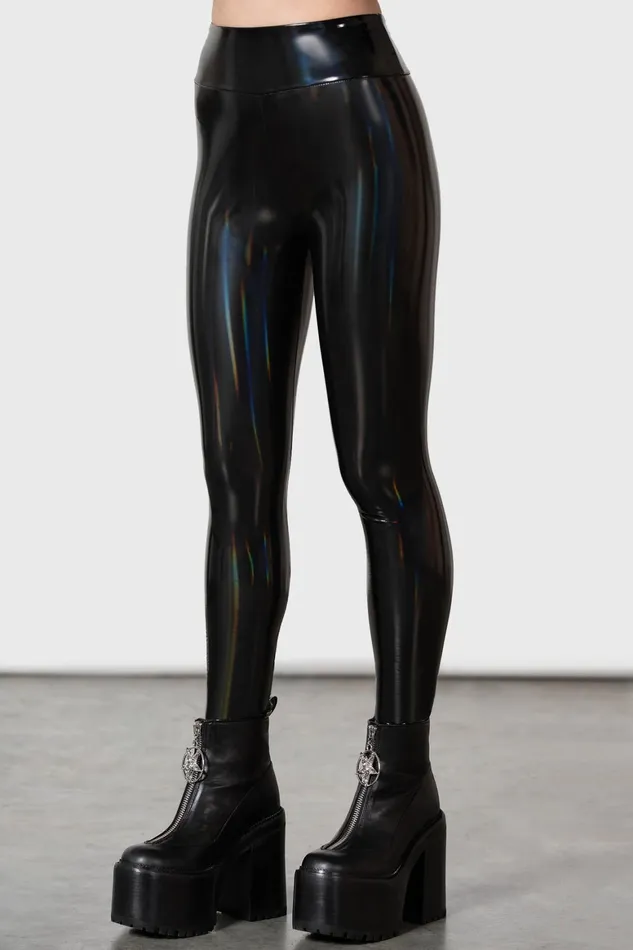 Killstar Darkwaves and Raves Leggings Women Leggings