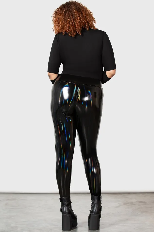 Killstar Darkwaves and Raves Leggings Women Leggings