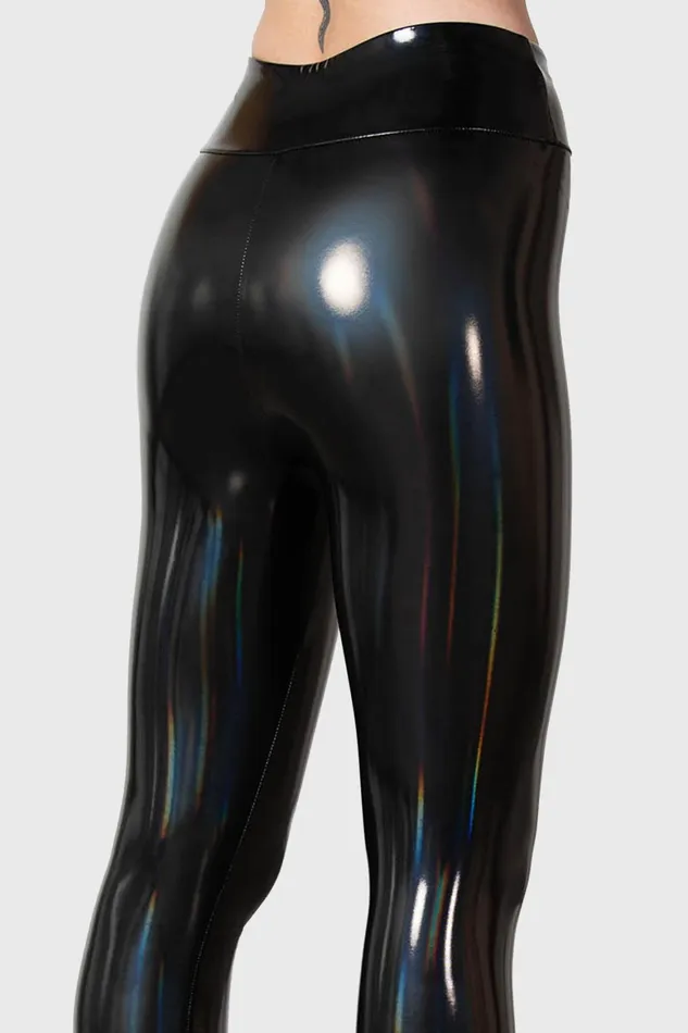 Killstar Darkwaves and Raves Leggings Women Leggings