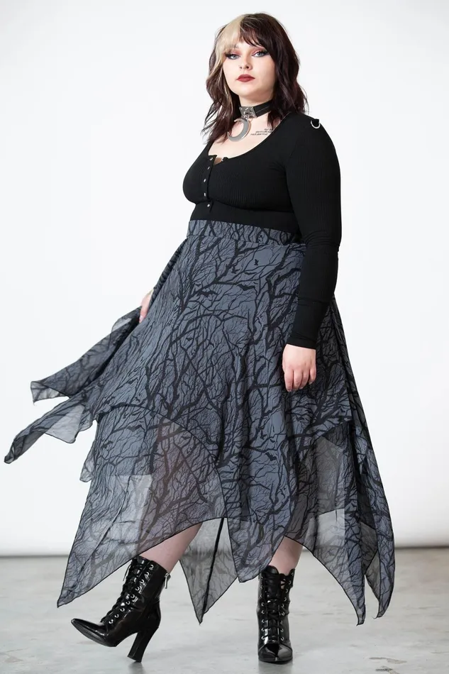 Killstar Dasia Maxi Skirt Women Maxi Skirts